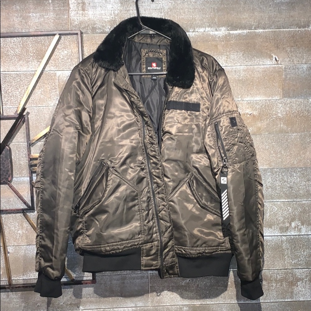 Bomber Jacket-Military Green